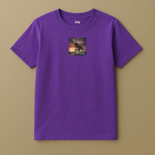T-SHIRT EIFFEL PURPLE