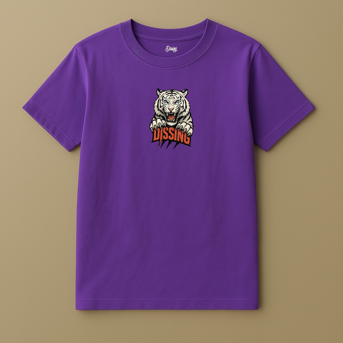 T-SHIRT TIGER PURPLE