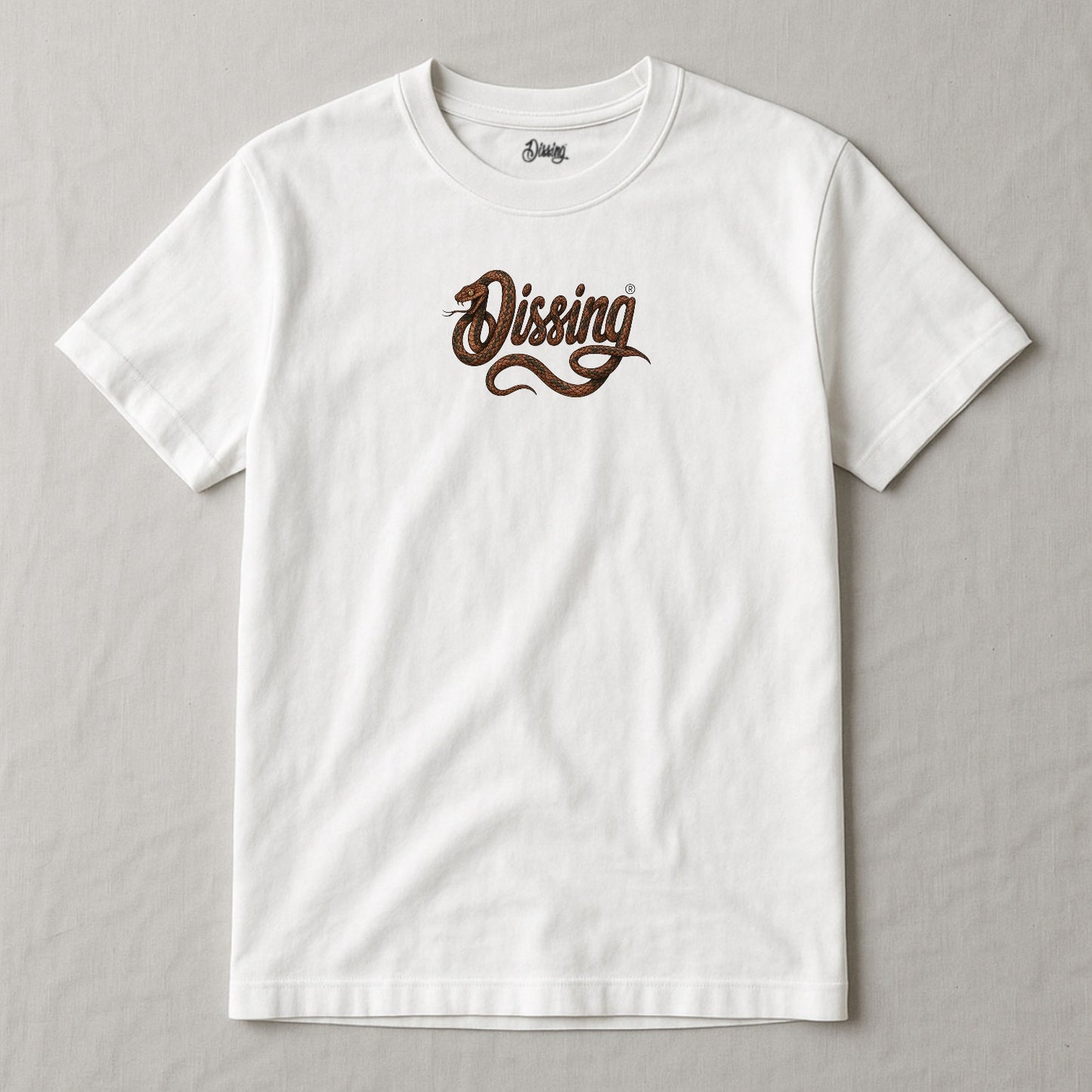 T-SHIRT SNAKE WHITE