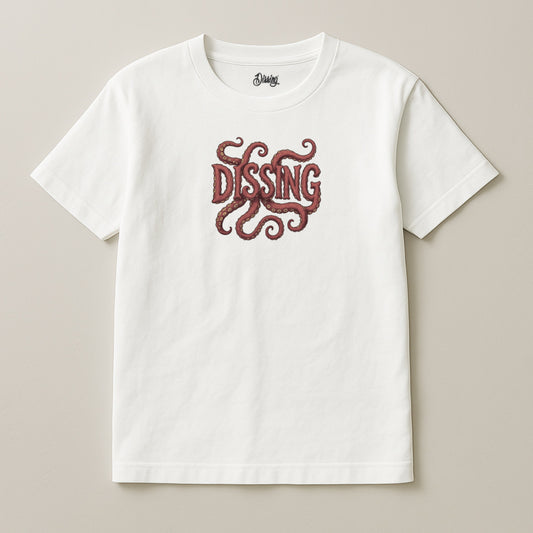 T-SHIRT TENTACOLI WHITE