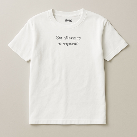 T-SHIRT SAPONE WHITE