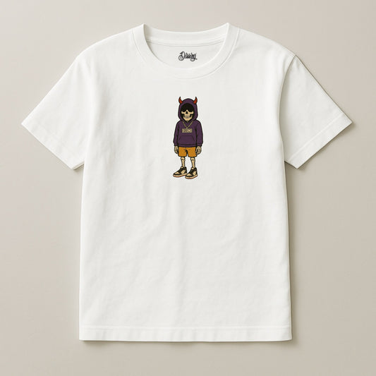T-SHIRT SKULL WHITE