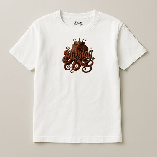 T-SHIRT OCTOPUS WHITE